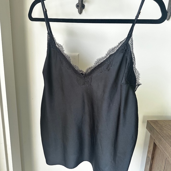 Victoria's Secret XL Lace Black Tank Top Women - Picture 4 of 6